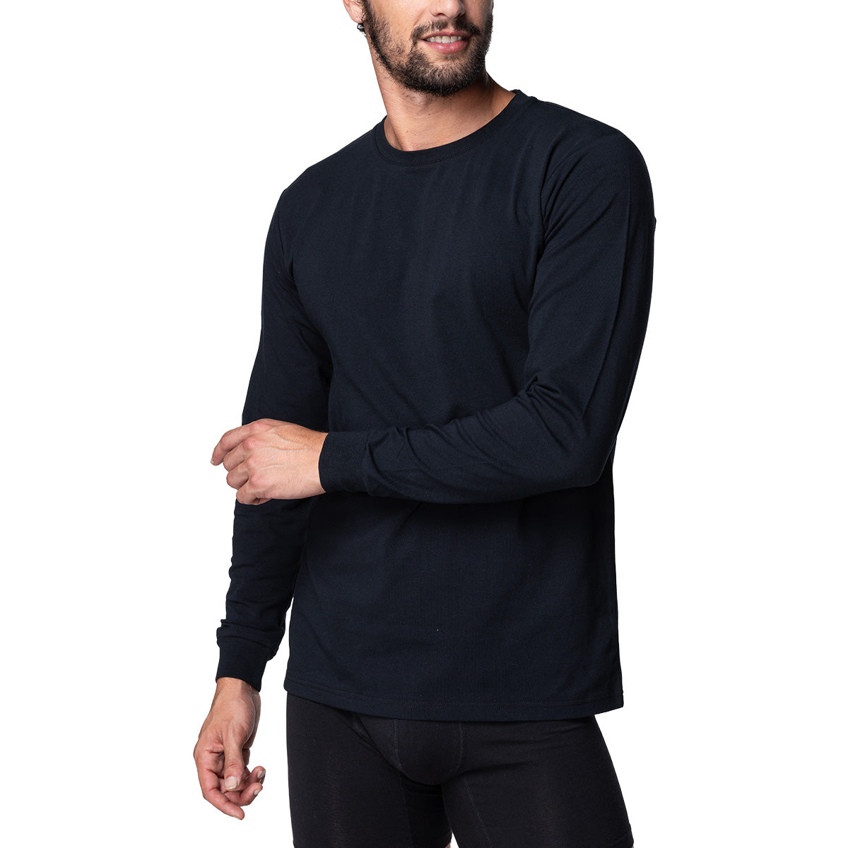 Camisetas Pack 2 Manga Larga Hombre C2