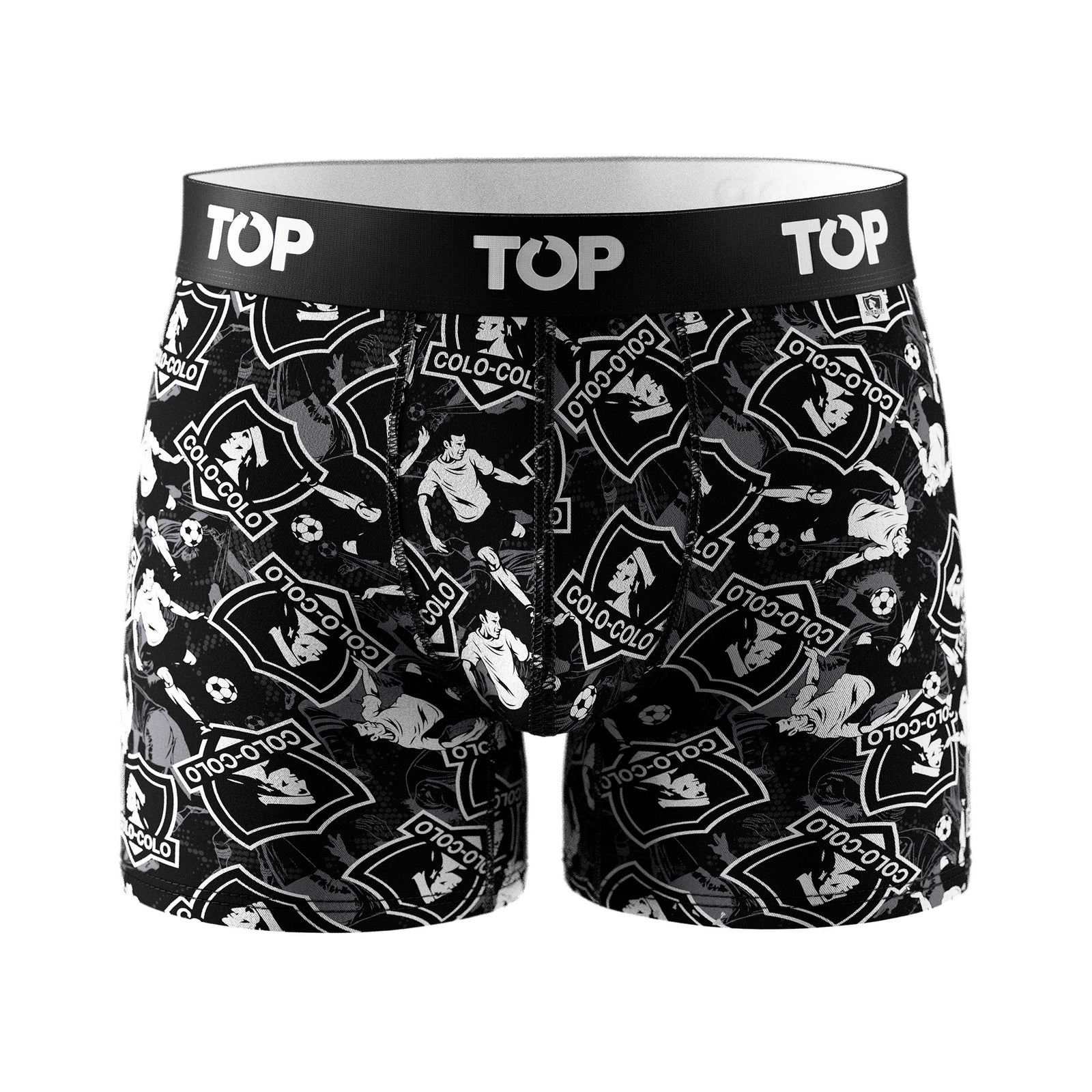 Bóxer Medio Algodón Colo-Colo Pack 3 C9