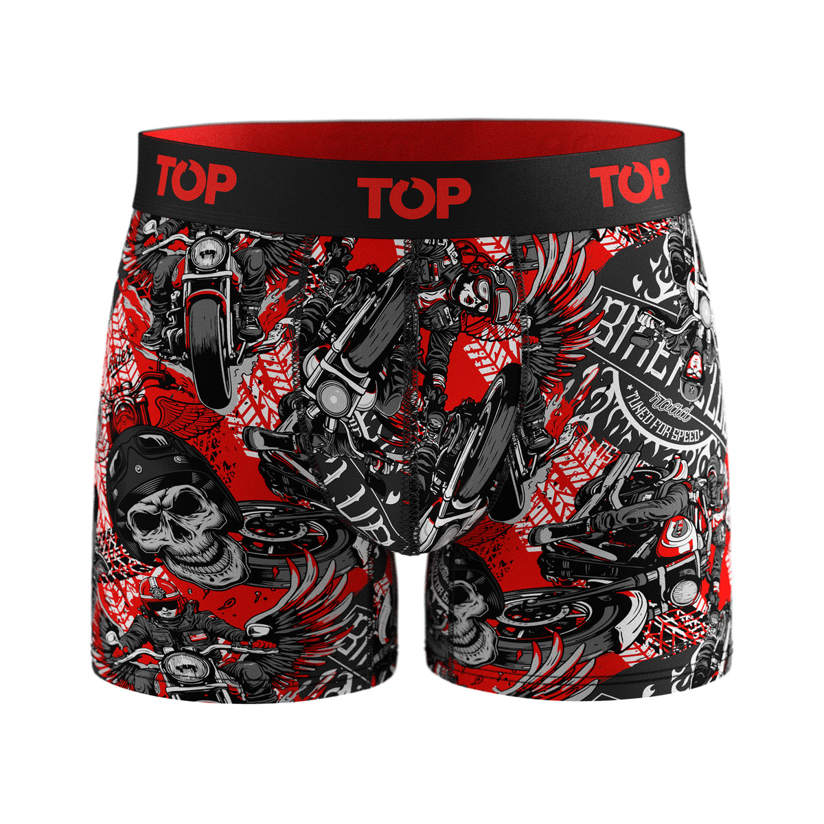 Bóxer Medio Algodón Pack 3 Motores C1