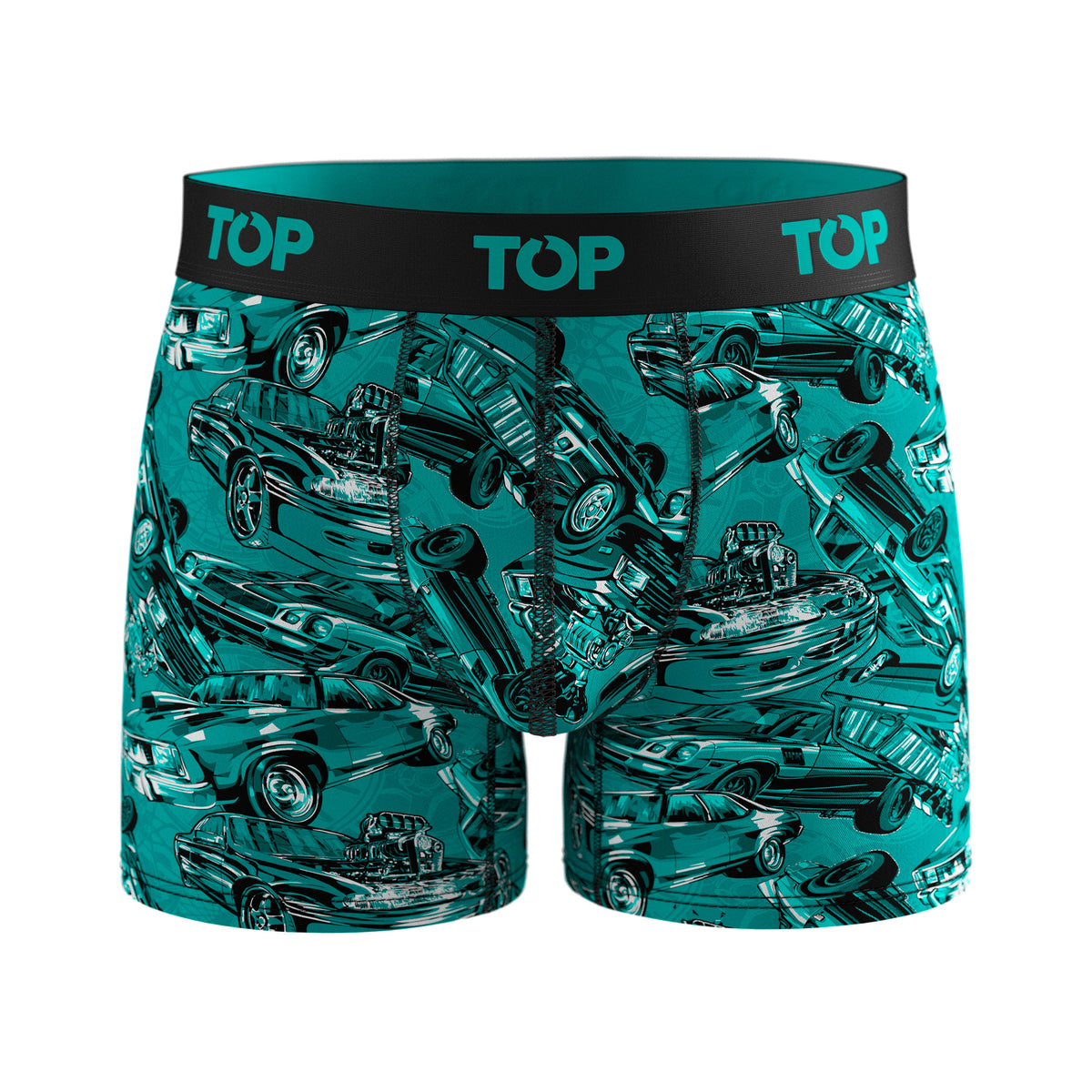 Bóxer Medio Algodón Pack 3 Motores C3