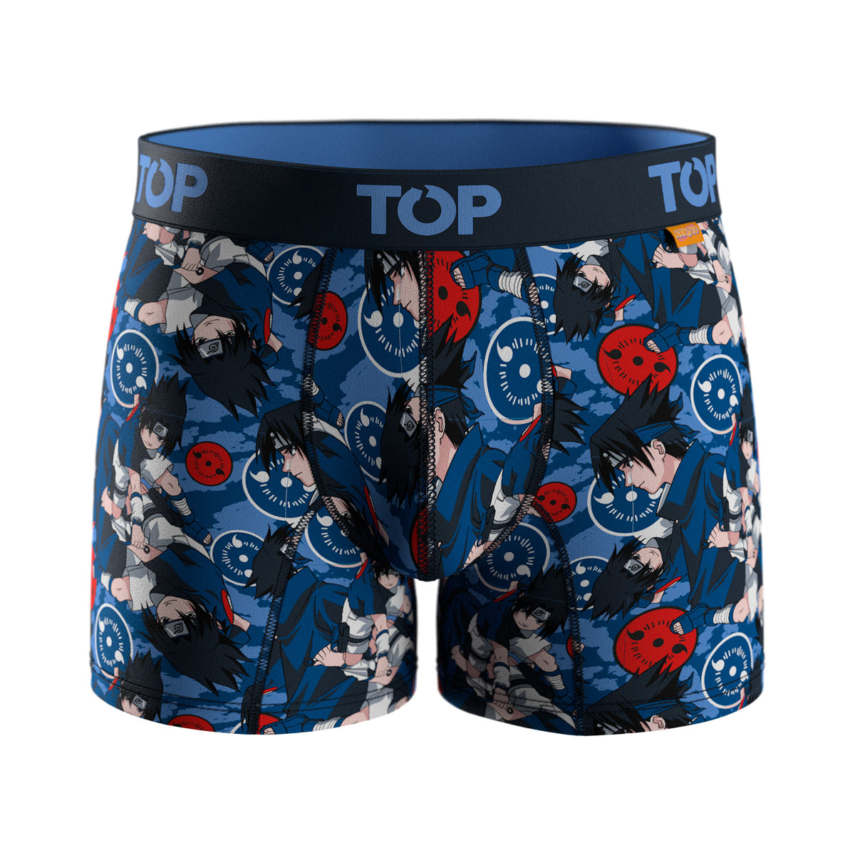 Bóxer Medio Algodón Naruto Pack 3 C3