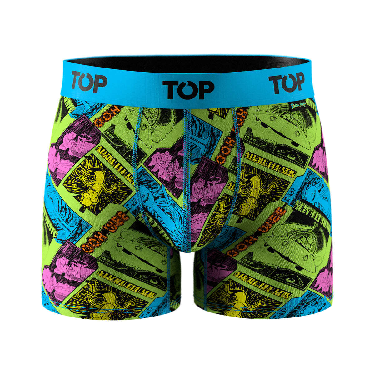 Bóxer Medio Algodón Pack 3 Rick and Morty C5