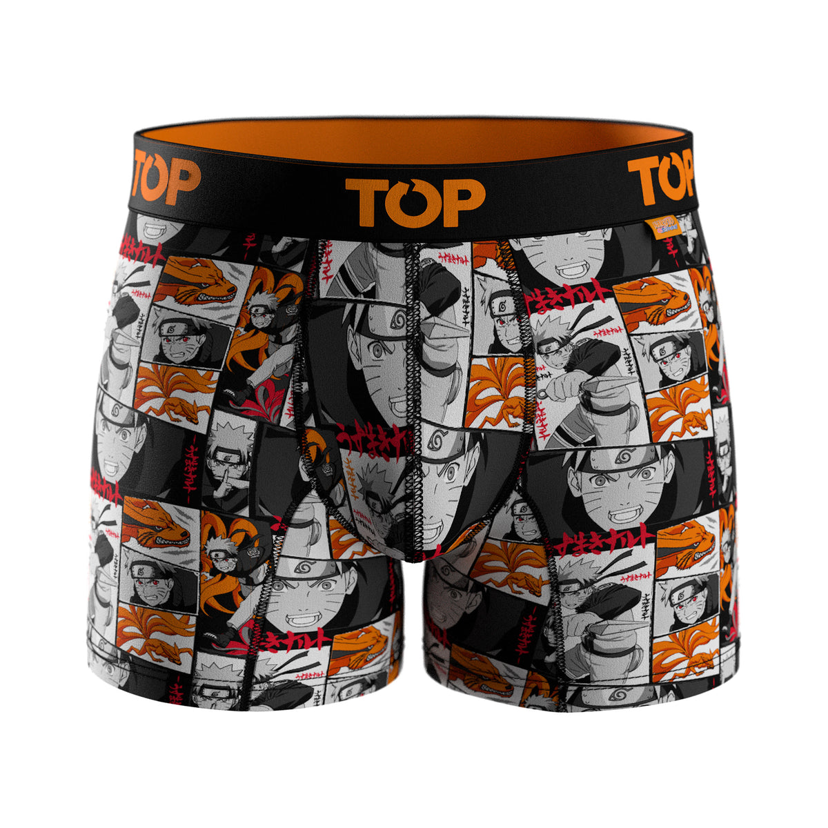 Bóxer Medio Microfibra Naruto Shippūden Pack 3 C3