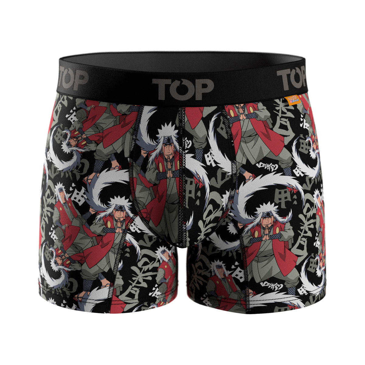Bóxer Medio Microfibra Naruto Shippūden Pack 3 C3