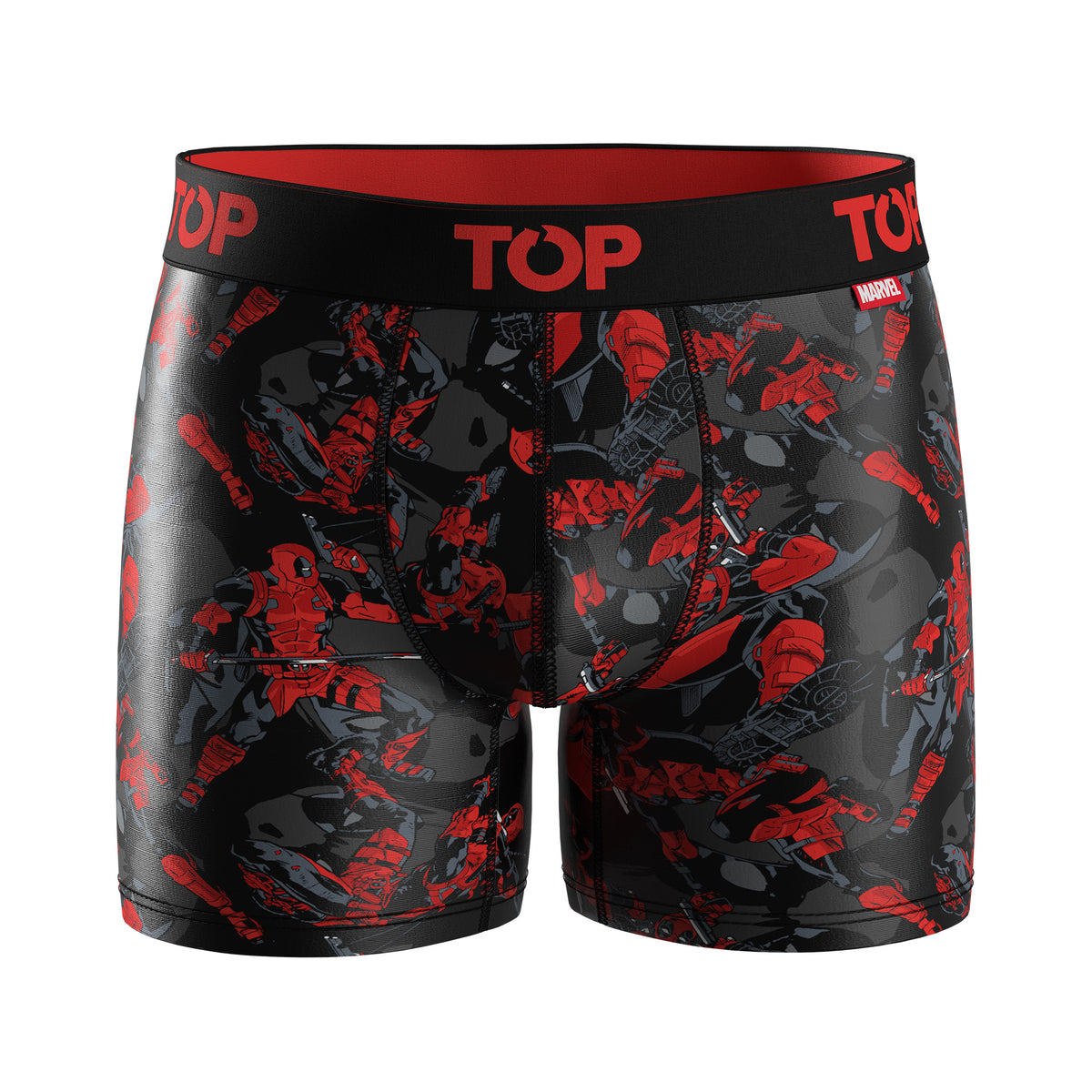Bóxer Medio Microfibra Marvel Pack 3 Deadpool C13
