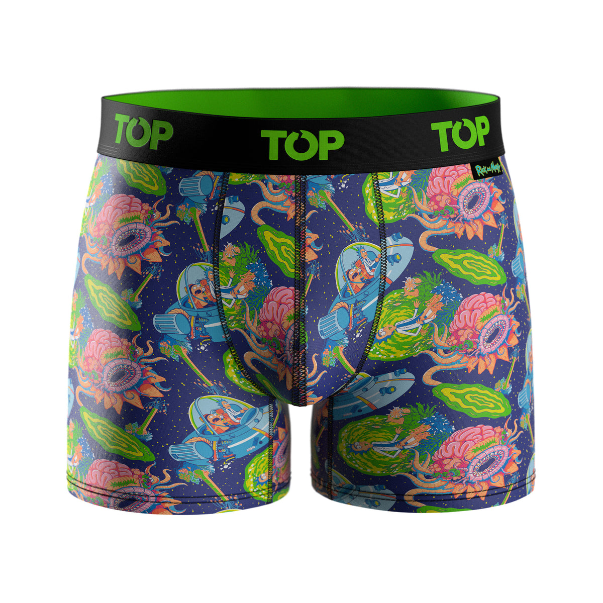 Bóxer Medio Microfibra Pack 3 Rick and Morty C1