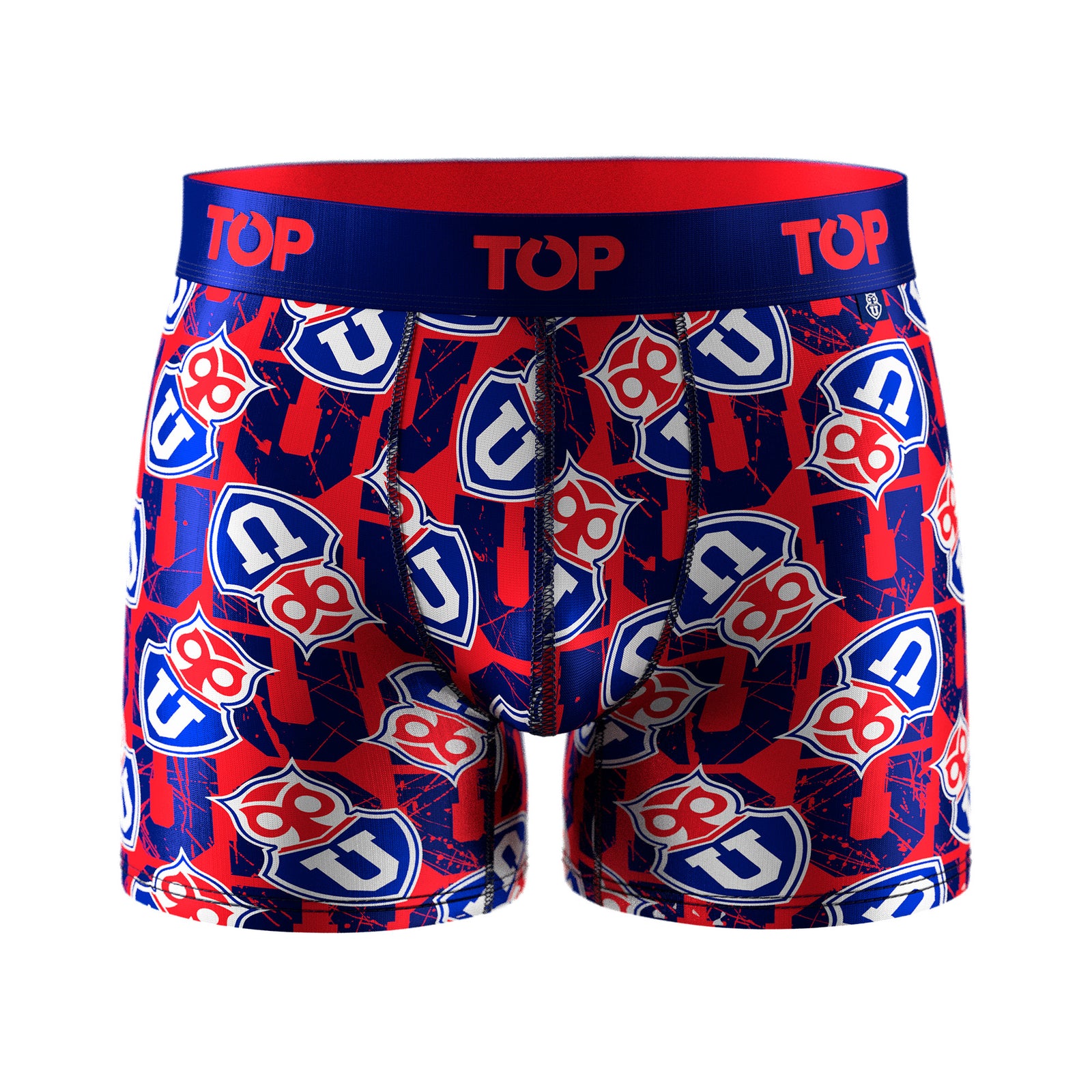 Bóxer Medio Microfibra Universidad de Chile Pack 3 C4