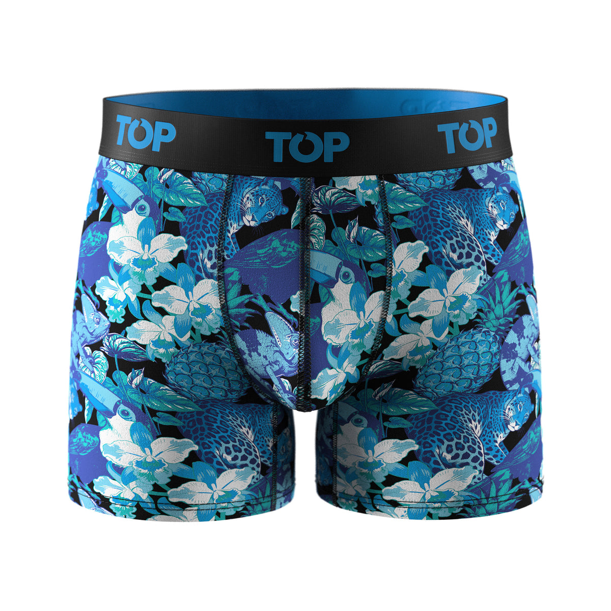 Bóxer Medio Hombre Algodón Pack 3 Tropical C5