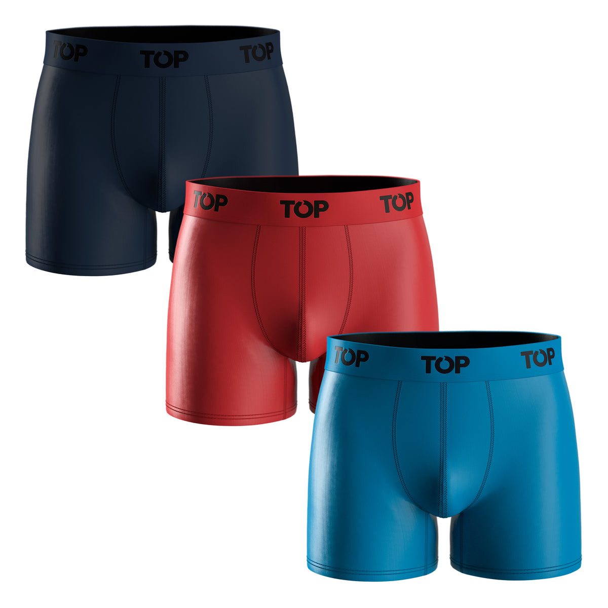 Bóxer Medio Microfibra Pack 3 C13