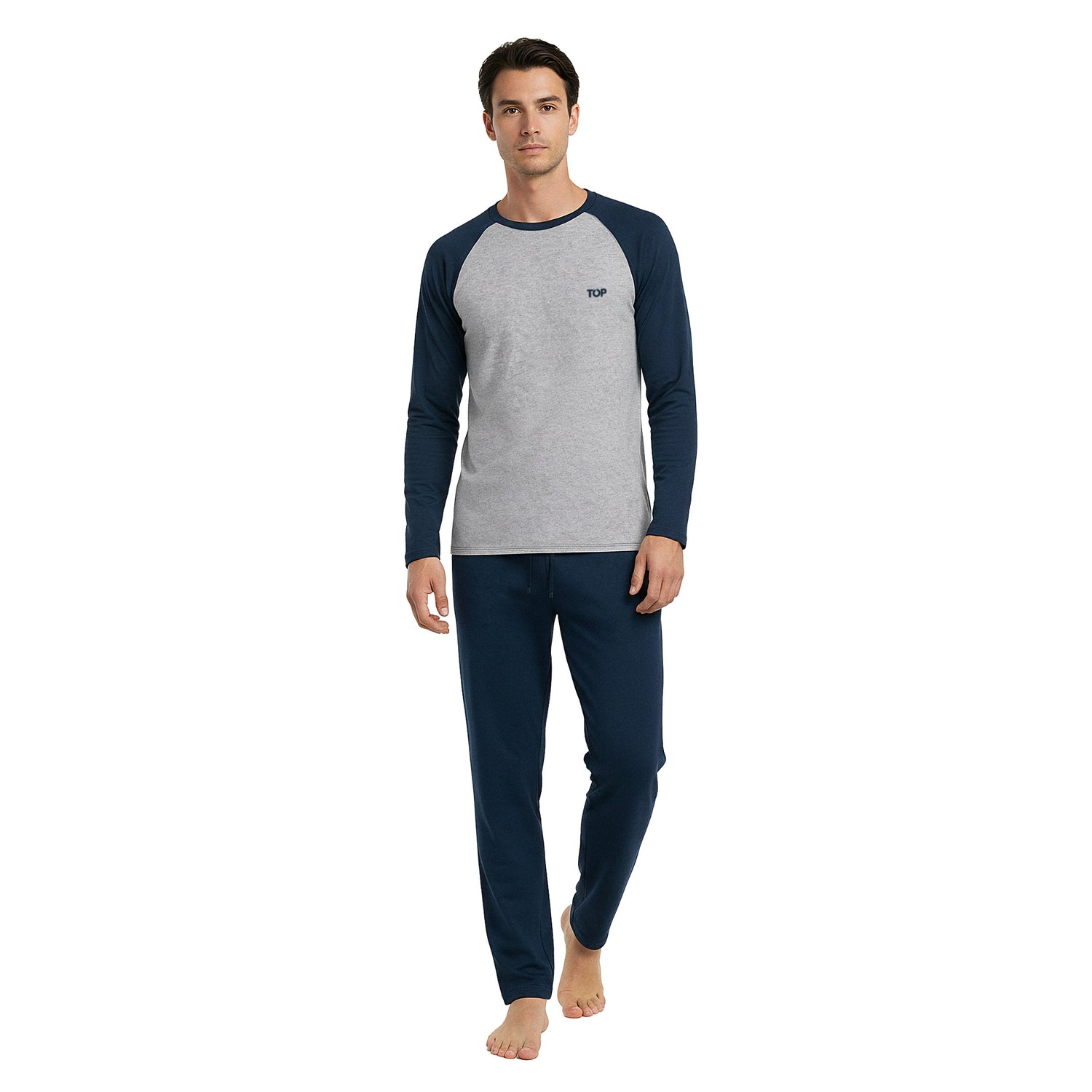 Pijama Algodón Invierno Hombre C1