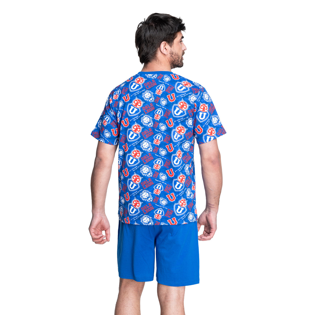 Pijama Algodón Hombre Verano Universidad de Chile C1