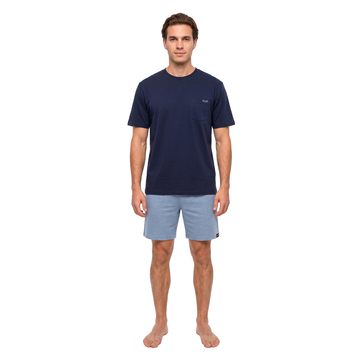Pijama Algodón Hombre Verano C1