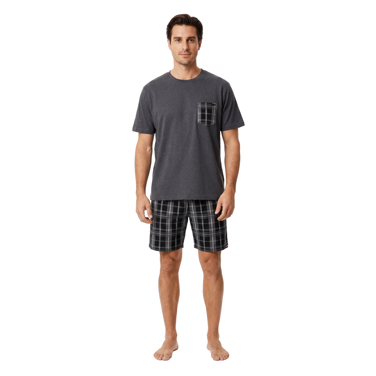 Pijama Hombre Verano Algodón C4