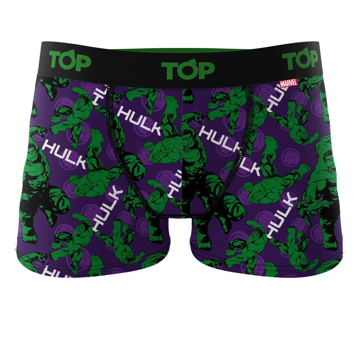 Bóxer Niño Algodón Marvel Pack 4 C9 Hulk