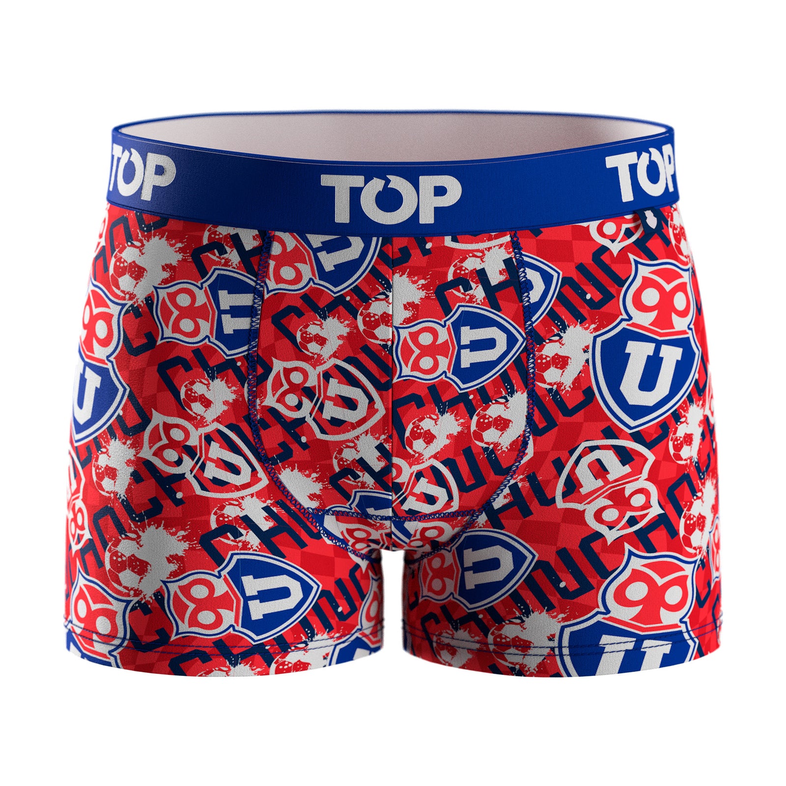 Bóxer Niño Algodón Universidad de Chile Pack 4 C5