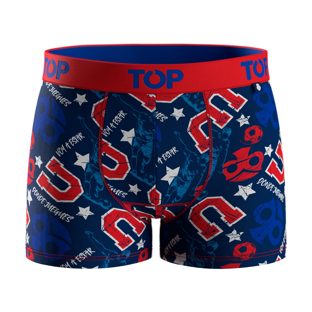 Bóxer Niño Algodón Universidad de Chile Pack 4 C5