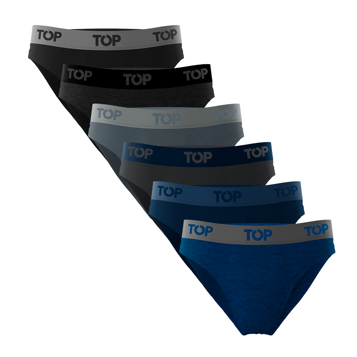 Slip Algodón Pack 6 Guerreros - Gladiadores C1