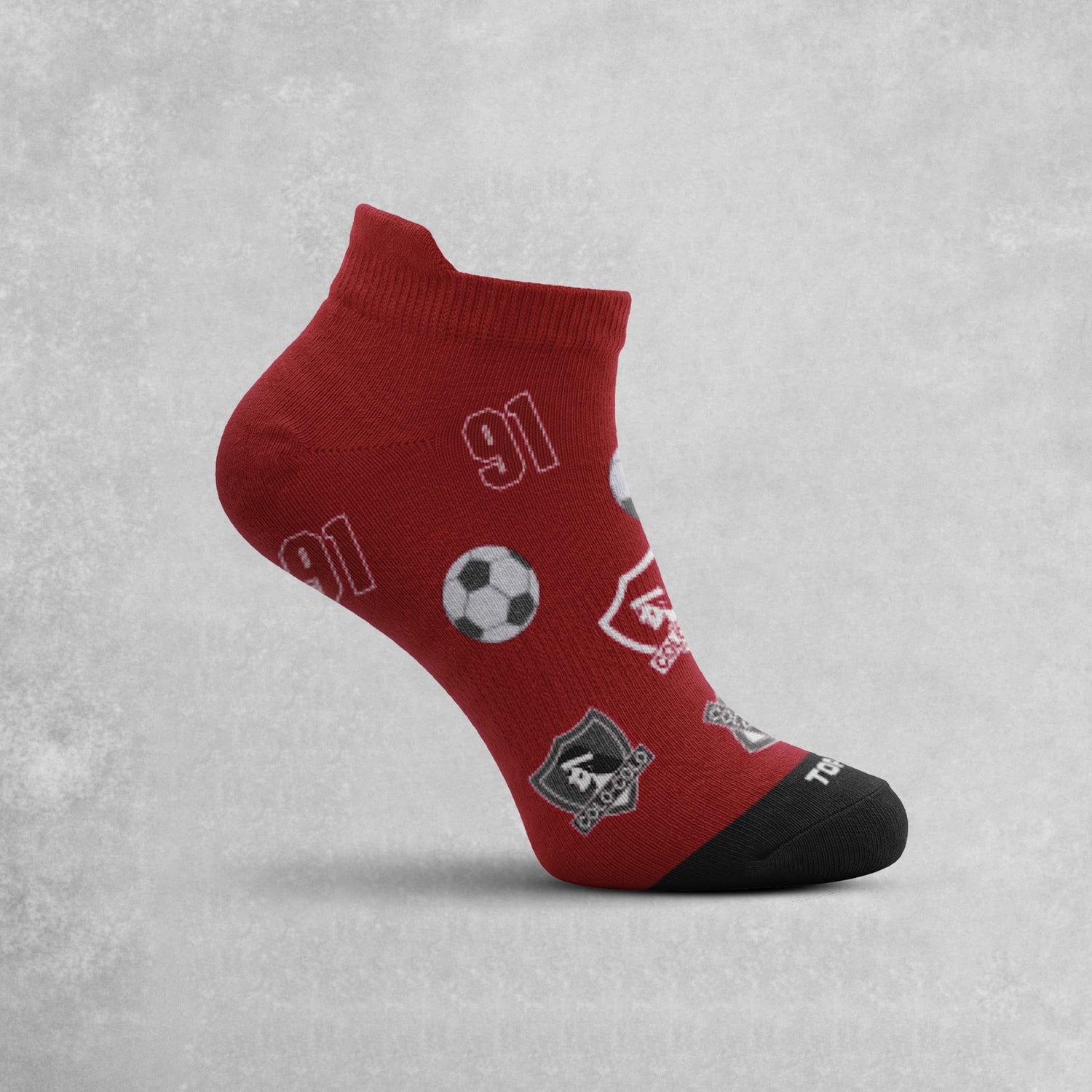 Calcetines Tobilleros Algodón Pack 3 Colo-Colo C3