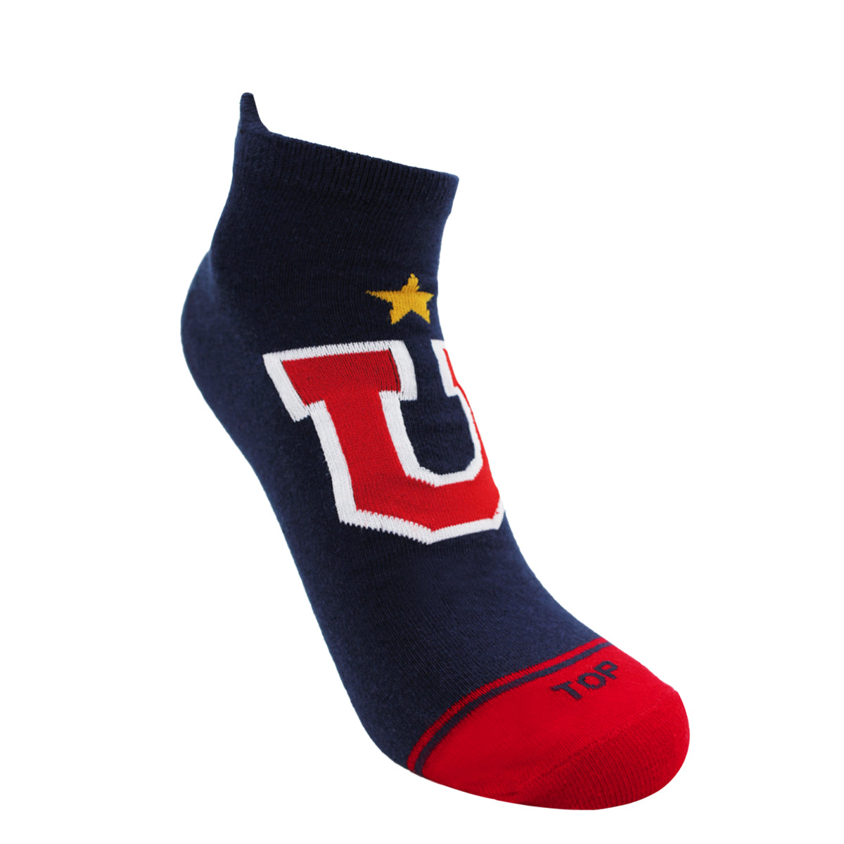 Calcetines Tobilleros Algodón Pack 3 Universidad de Chile C2