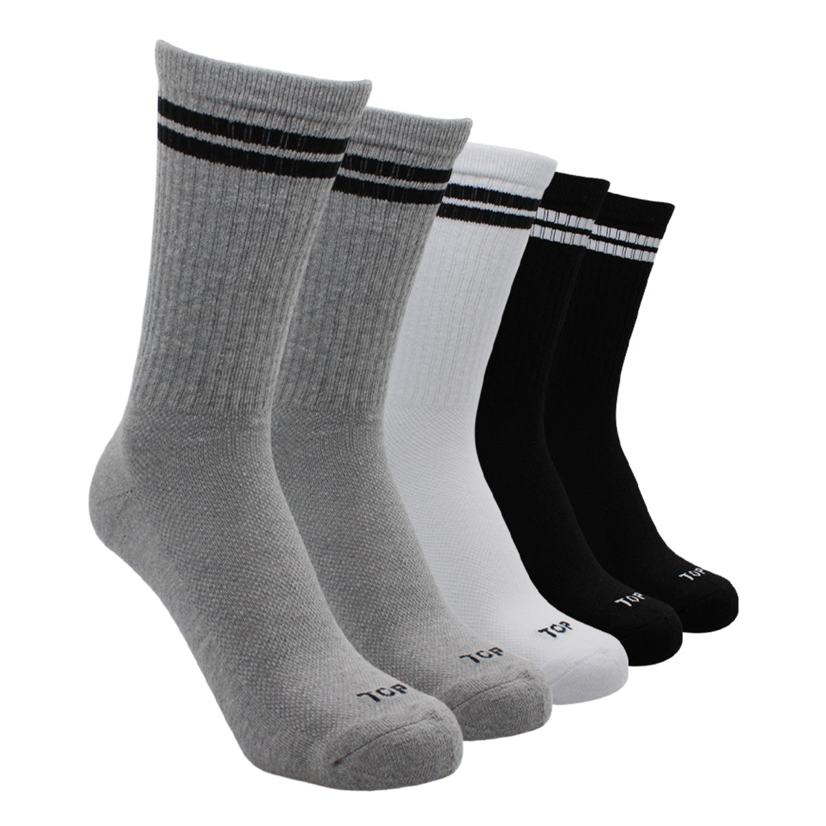 Calcetines Deportivos Largos Pack 5 C7