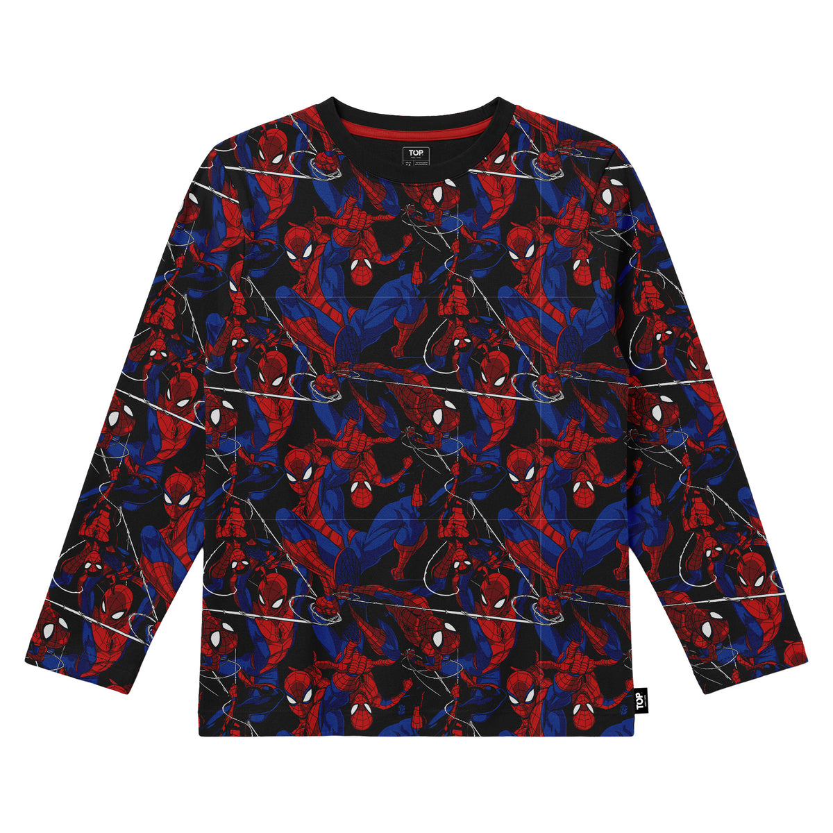 Pijama Largo Invierno Niño Algodón Marvel C2