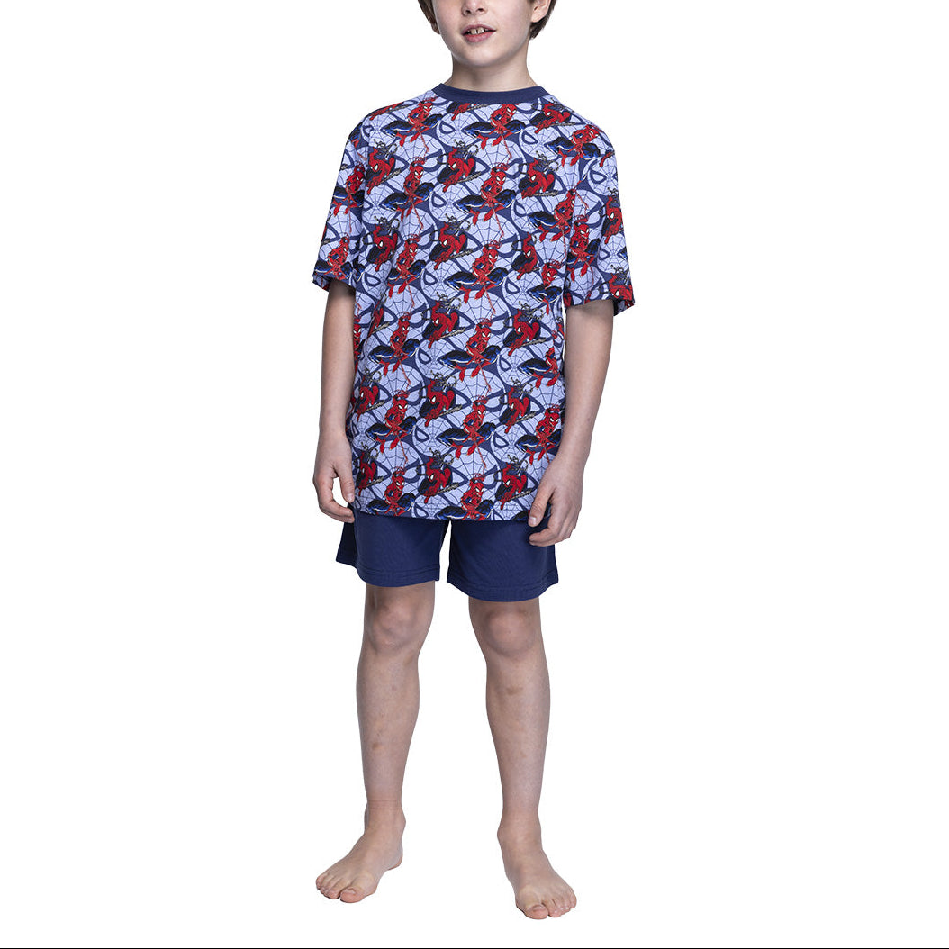 Pijama Verano Niño Algodón Marvel C1