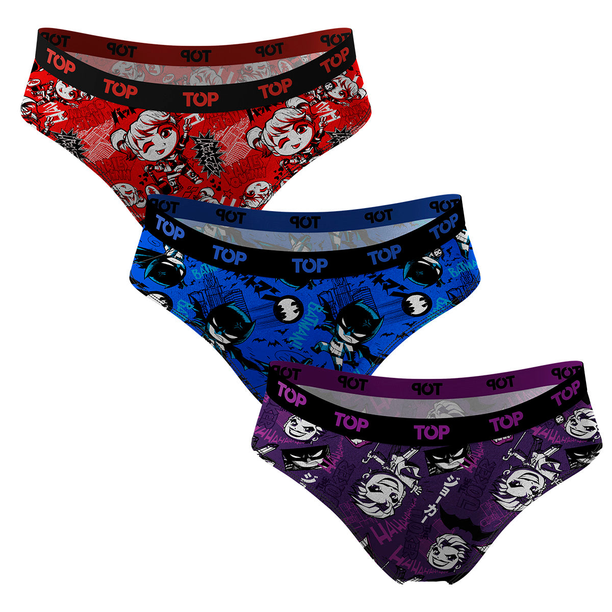 Calzón Bikini Algodón DC Pack 3 C9