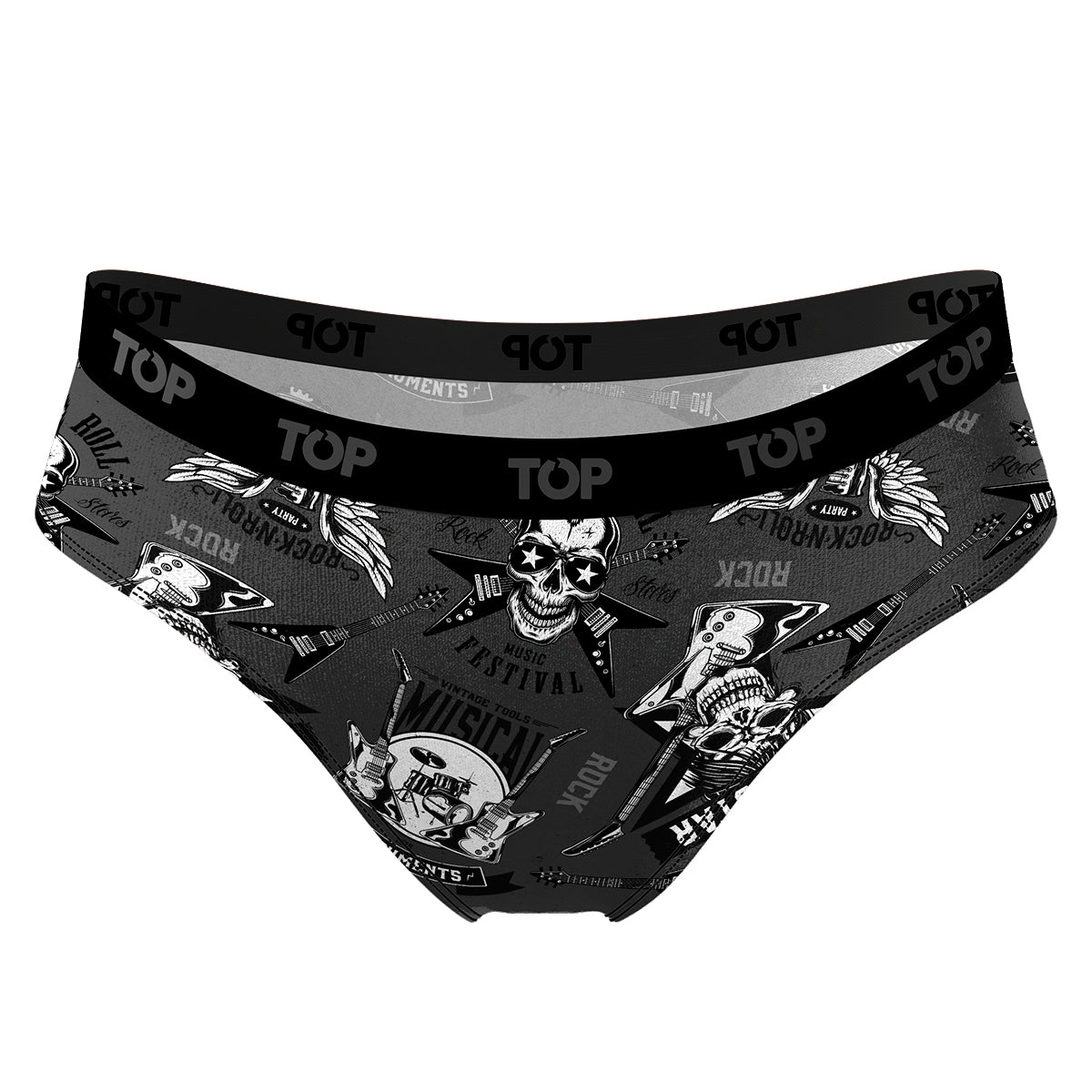 Calzón Bikini Algodón Pack 3 Icónicos - Rock C1