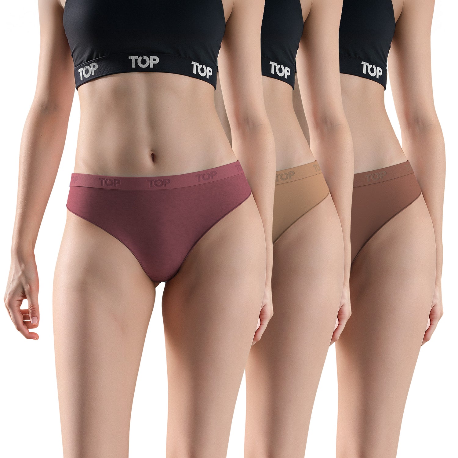 Calzón Bikini Algodón Pack 3 C13