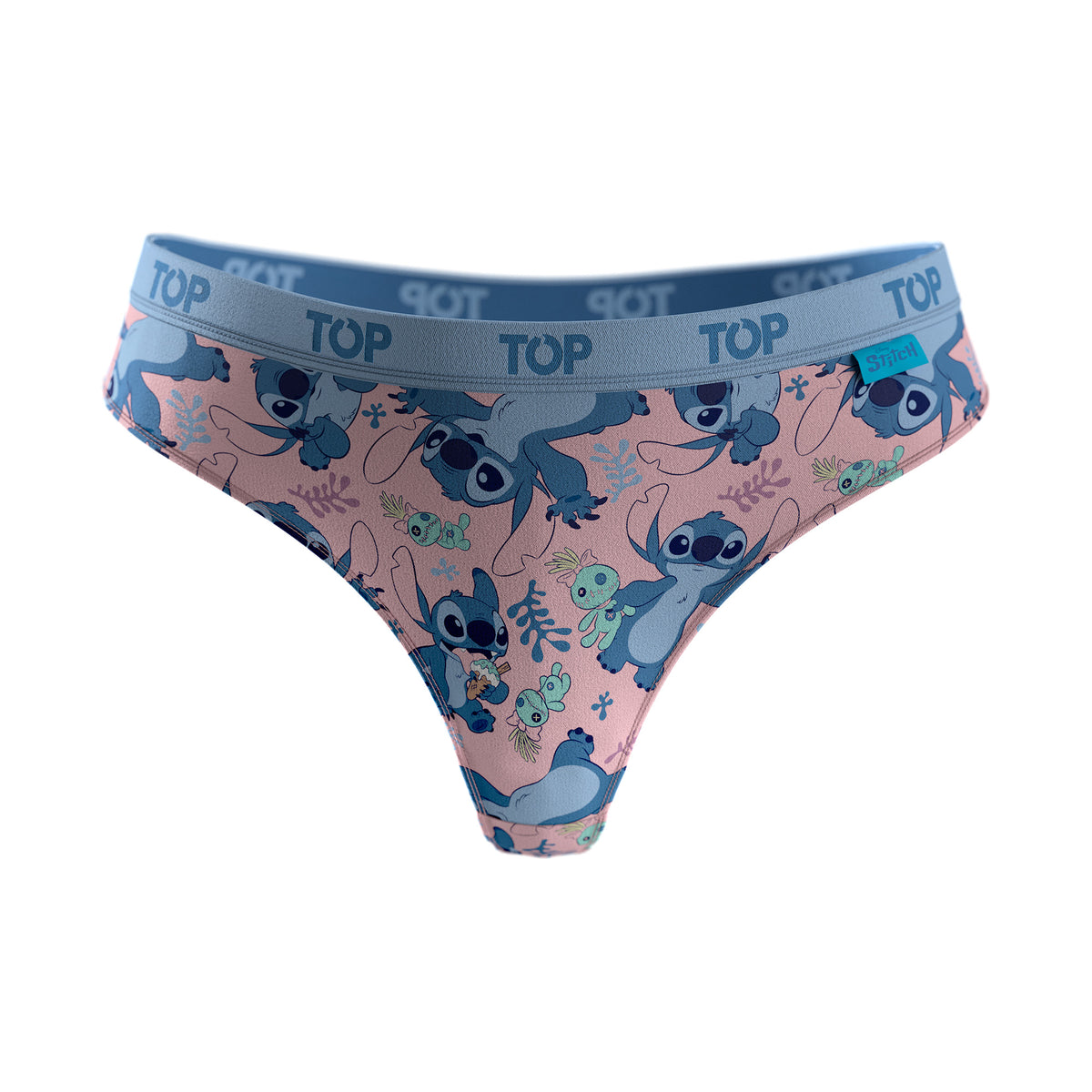 Calzón Bikini Algodón Pack 3 Stitch C1