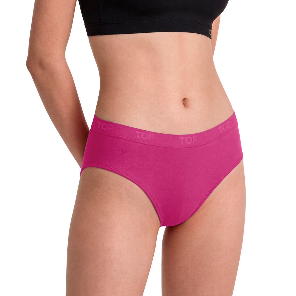 Calzón Pantaletas Algodón Con Elástico Pack 5 C3