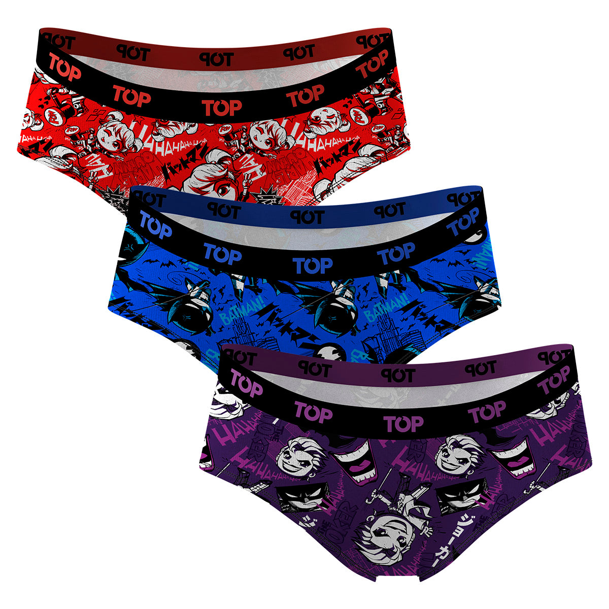 Calzón Pantaletas Algodón Con Elástico DC Pack 3 C3