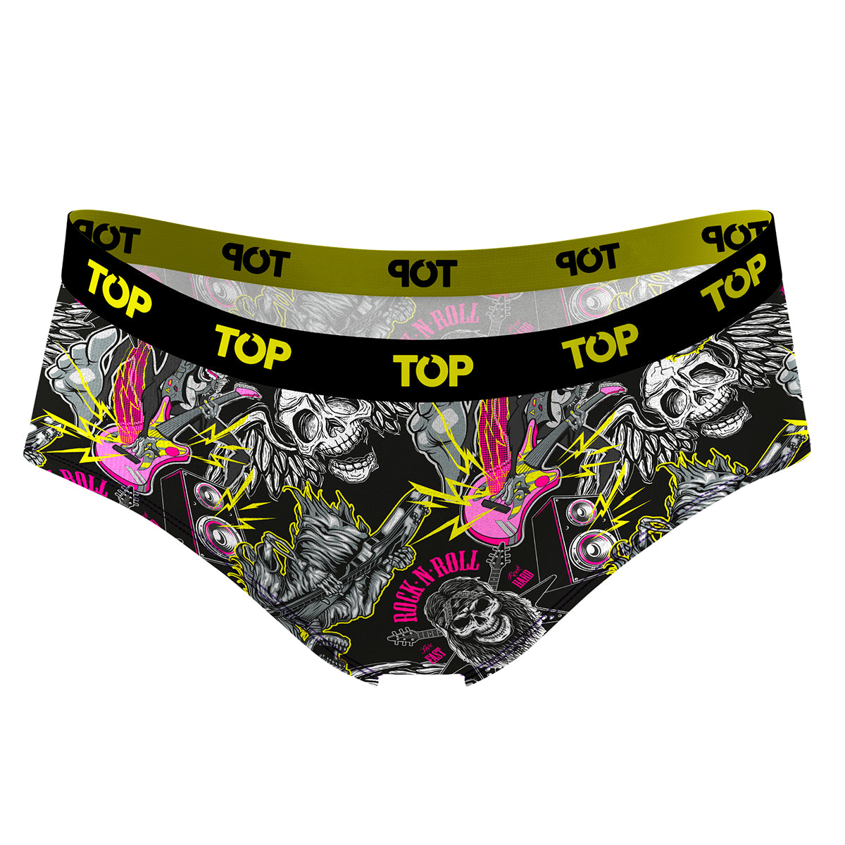 Calzón Pantaletas Algodón Con Elástico Pack 3 Icónicos - Rock C1