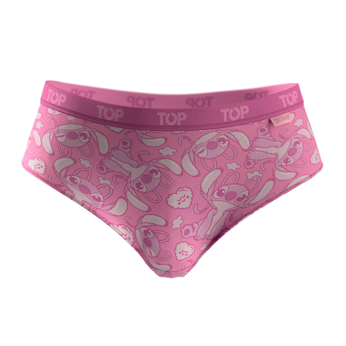 Calzón Pantaletas Algodón Con Elástico Pack 3 Stitch C2