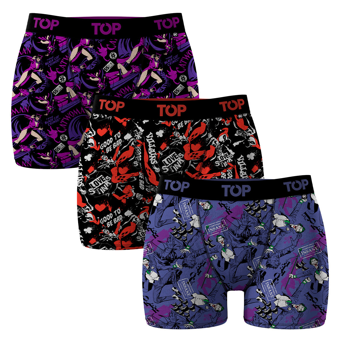 Bóxer Mujer Medio Algodón DC Pack 3 C4