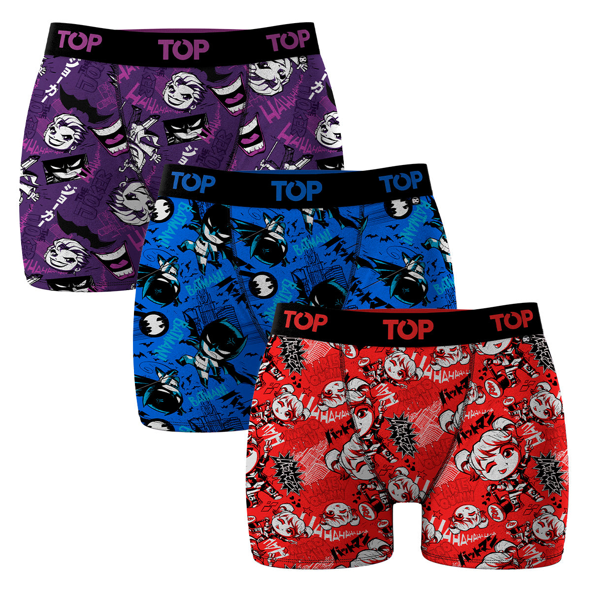 Bóxer Mujer Medio Algodón DC Pack 3 C5