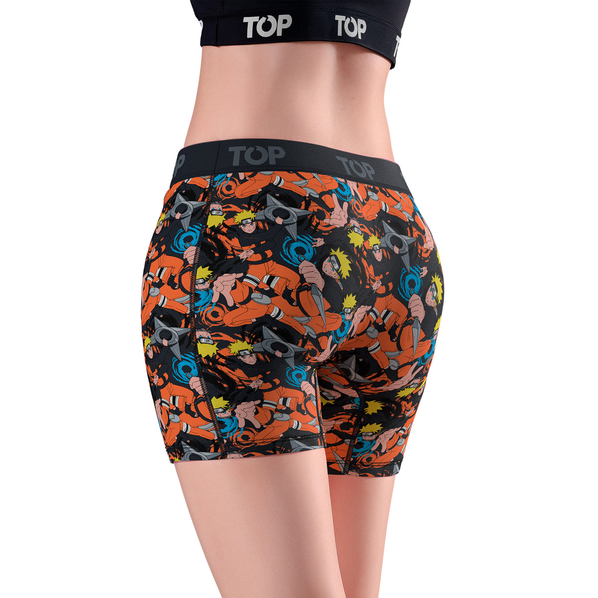 Bóxer Mujer Algodón Naruto Shippūden Pack 3 C2