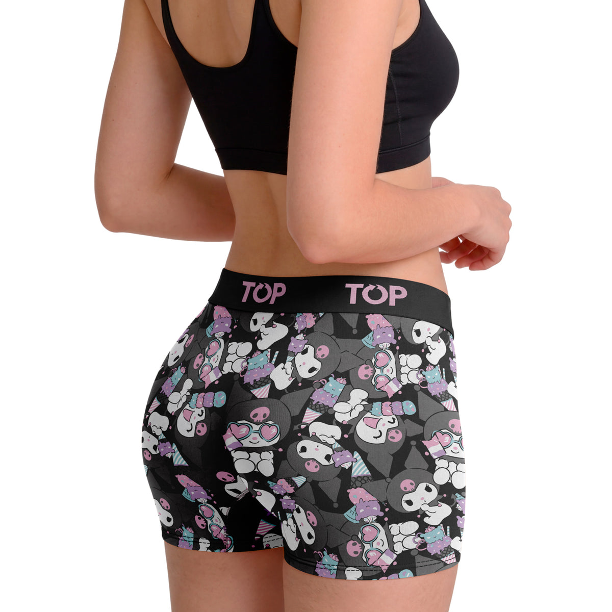 Bóxer Medio MUJER Algodón Pack 3 Kuromi C12