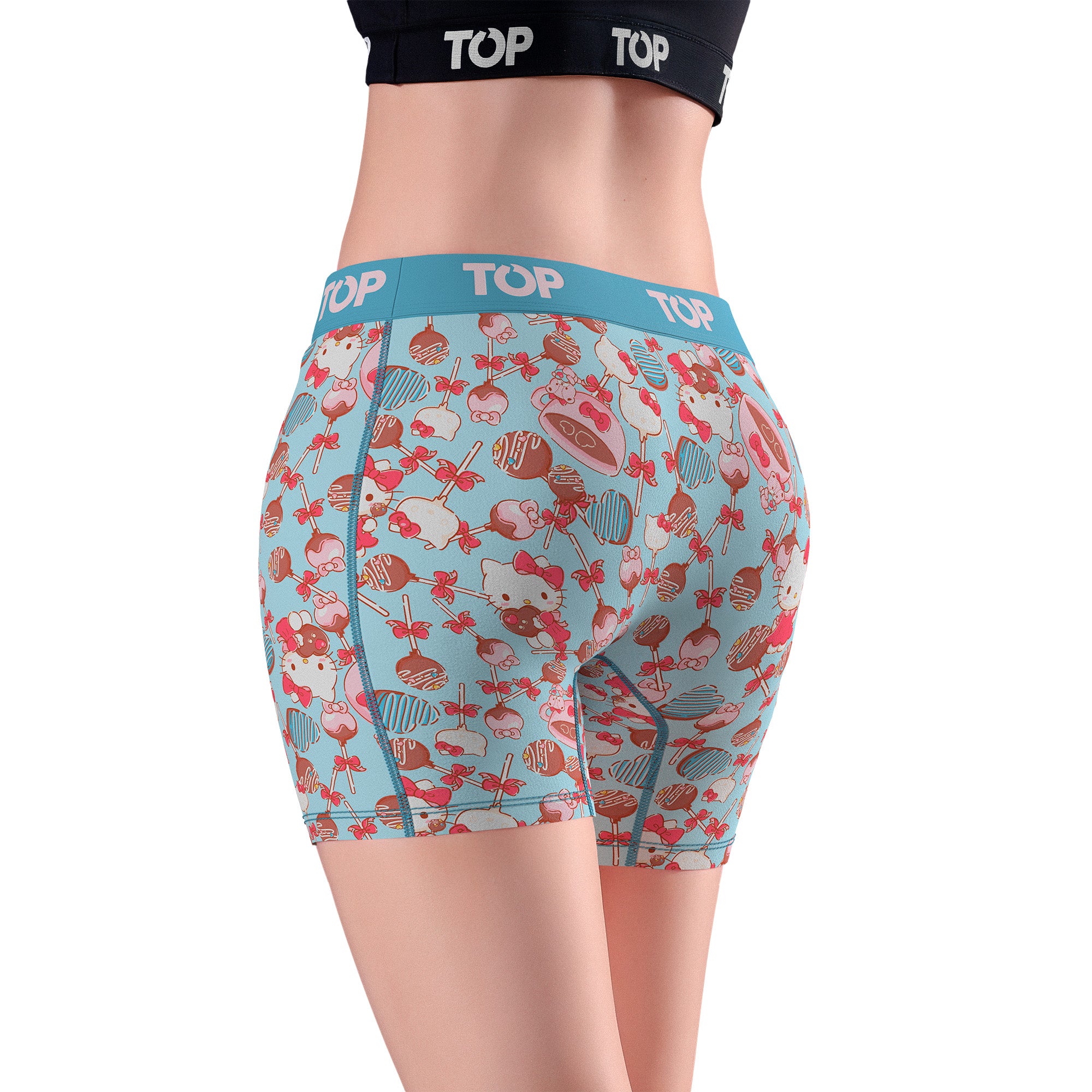 Bóxer Medio MUJER Algodón Pack 3 Hello Kitty C7