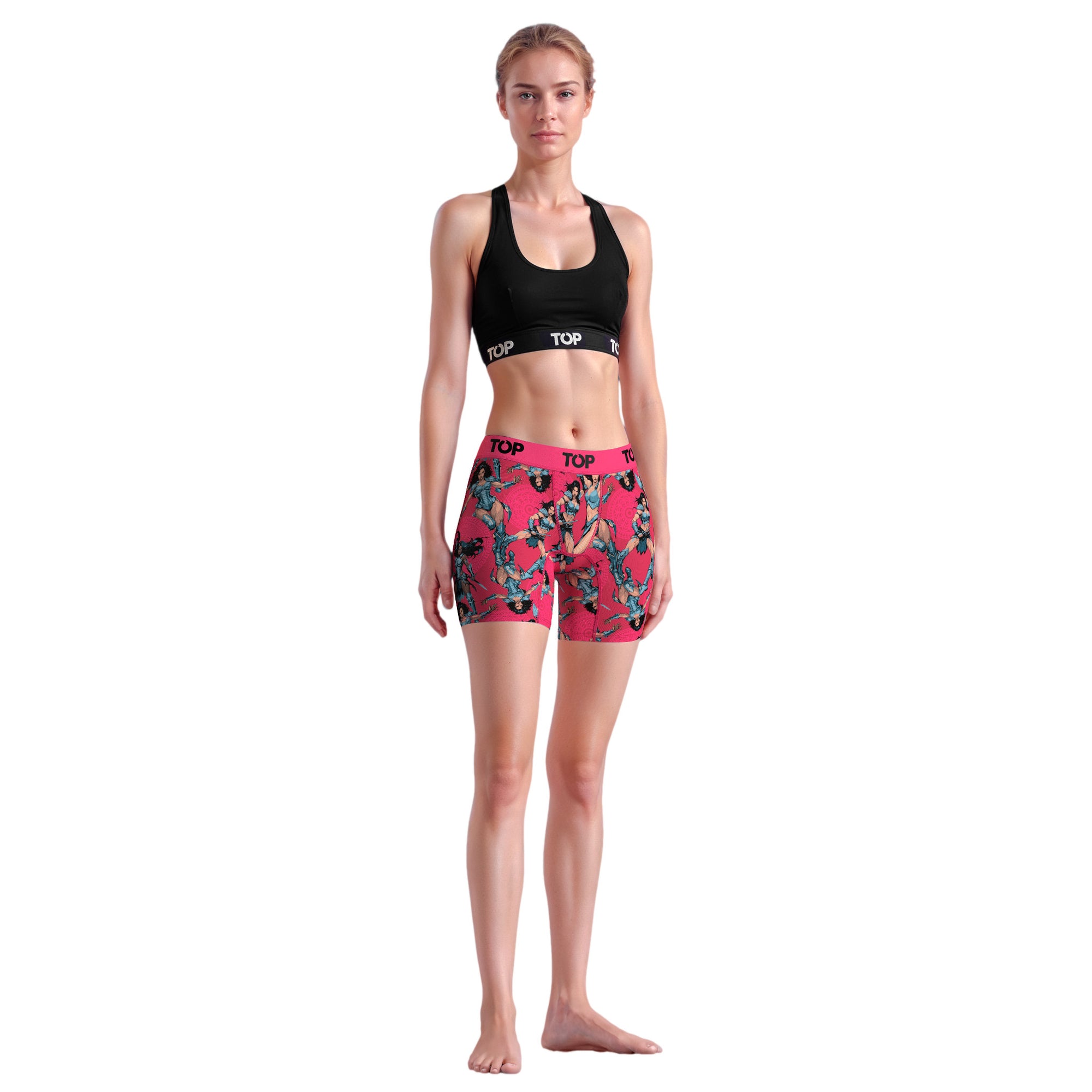 Bóxer Medio Mujer Algodón Pack 3 Guerreras - Amazonas C2