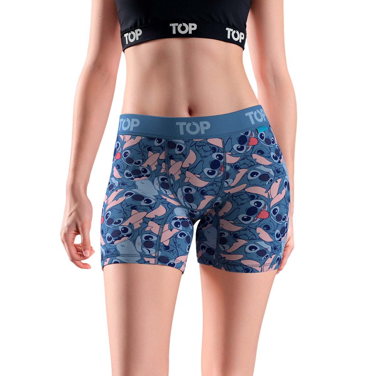 Bóxer Medio MUJER Algodón Pack 3 Stitch C1