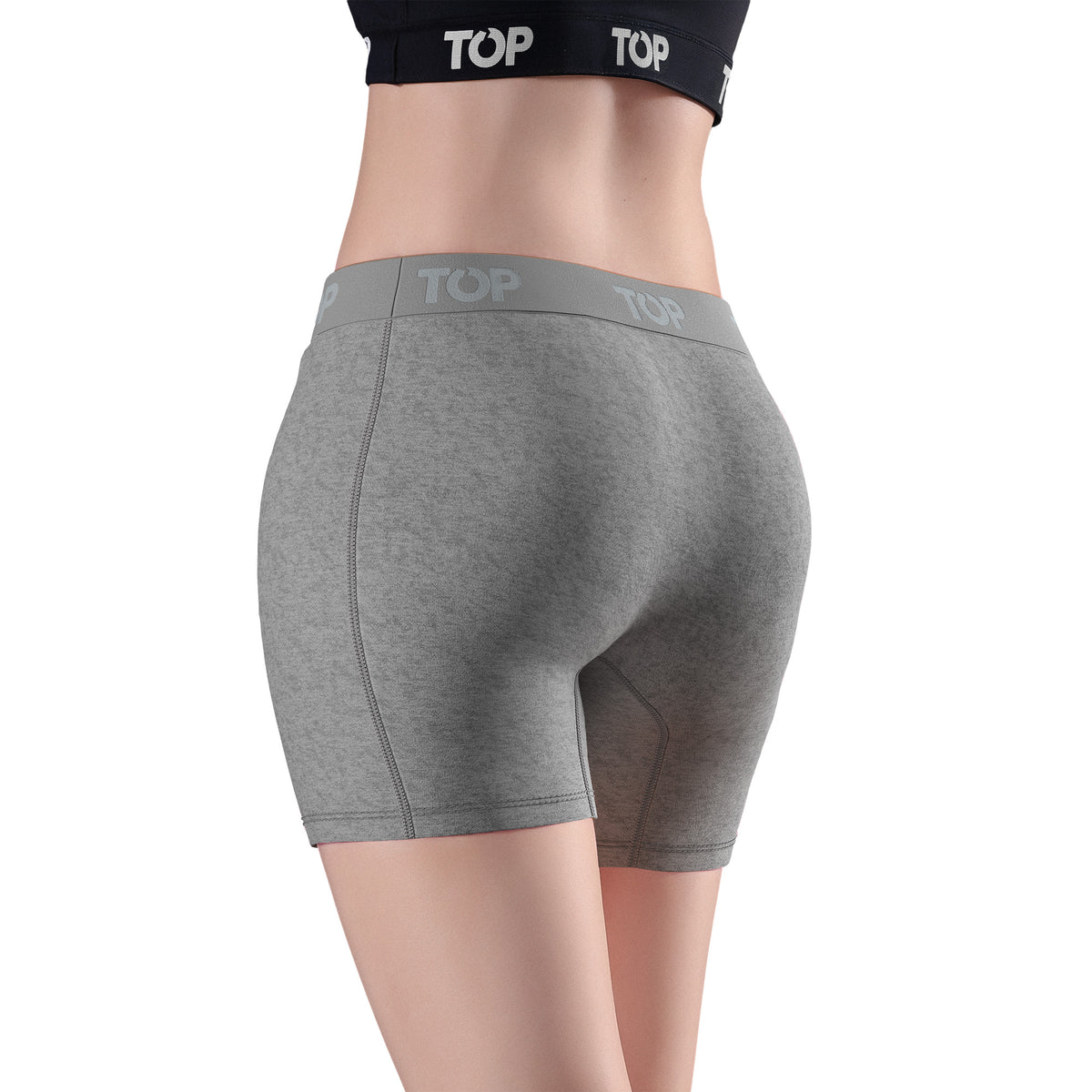 Bóxer Mujer Medio Algodón Pack 5 C4