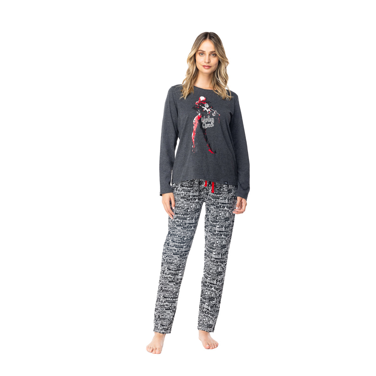 Pijama Largo Algodón Mujer Invierno DC. C1