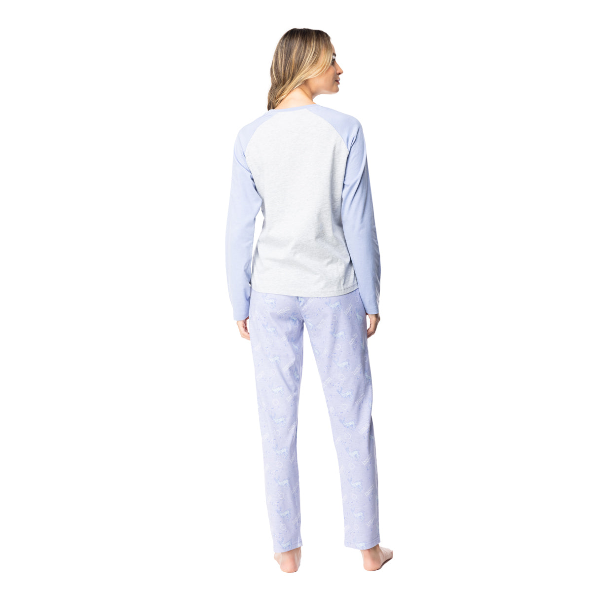 Pijama Largo Algodón Mujer Invierno Harry Potter. C1