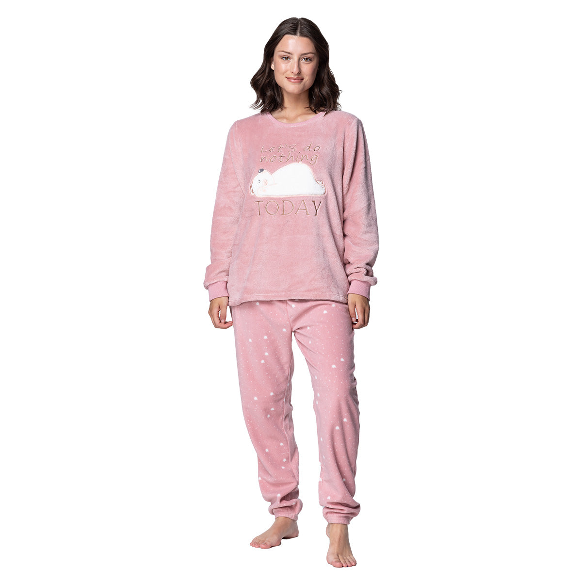 Pijama Mujer Invierno Micropolar C1