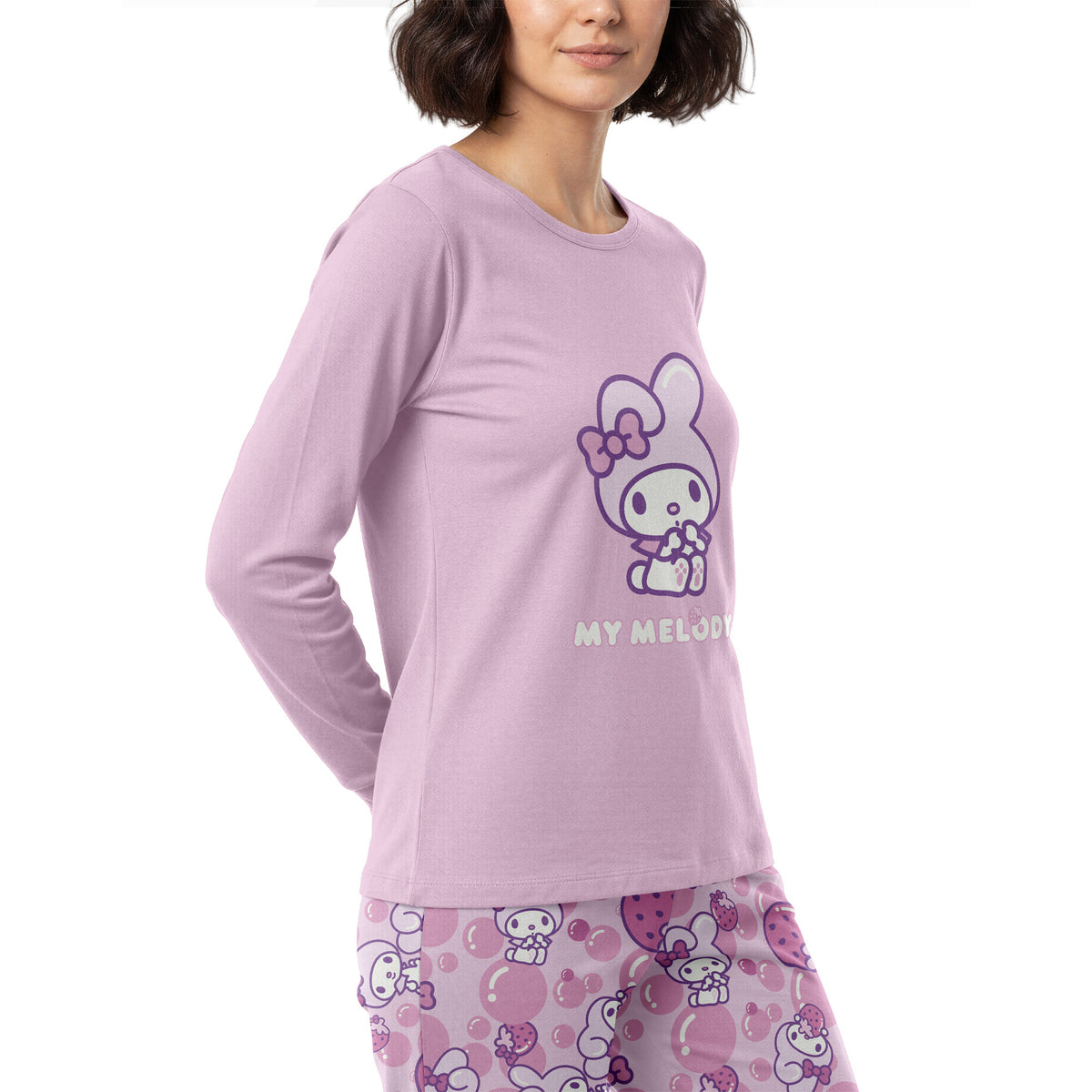 Pijama Largo Algodón Mujer Invierno My Melody C6