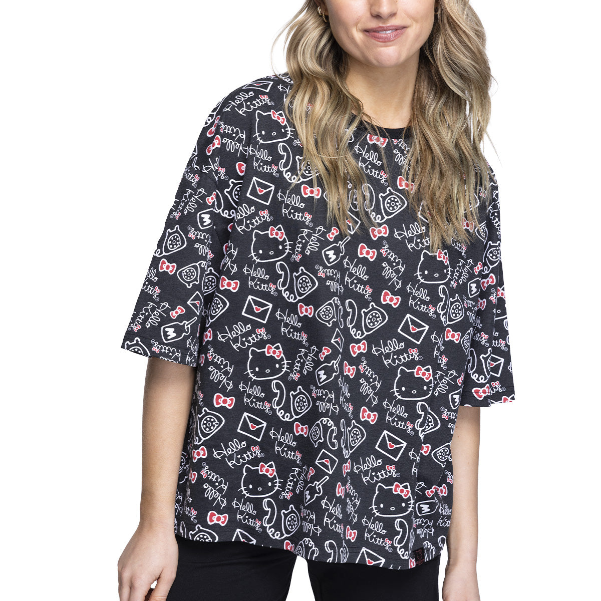 Pijama Verano Mujer Algodón Hello Kitty C3