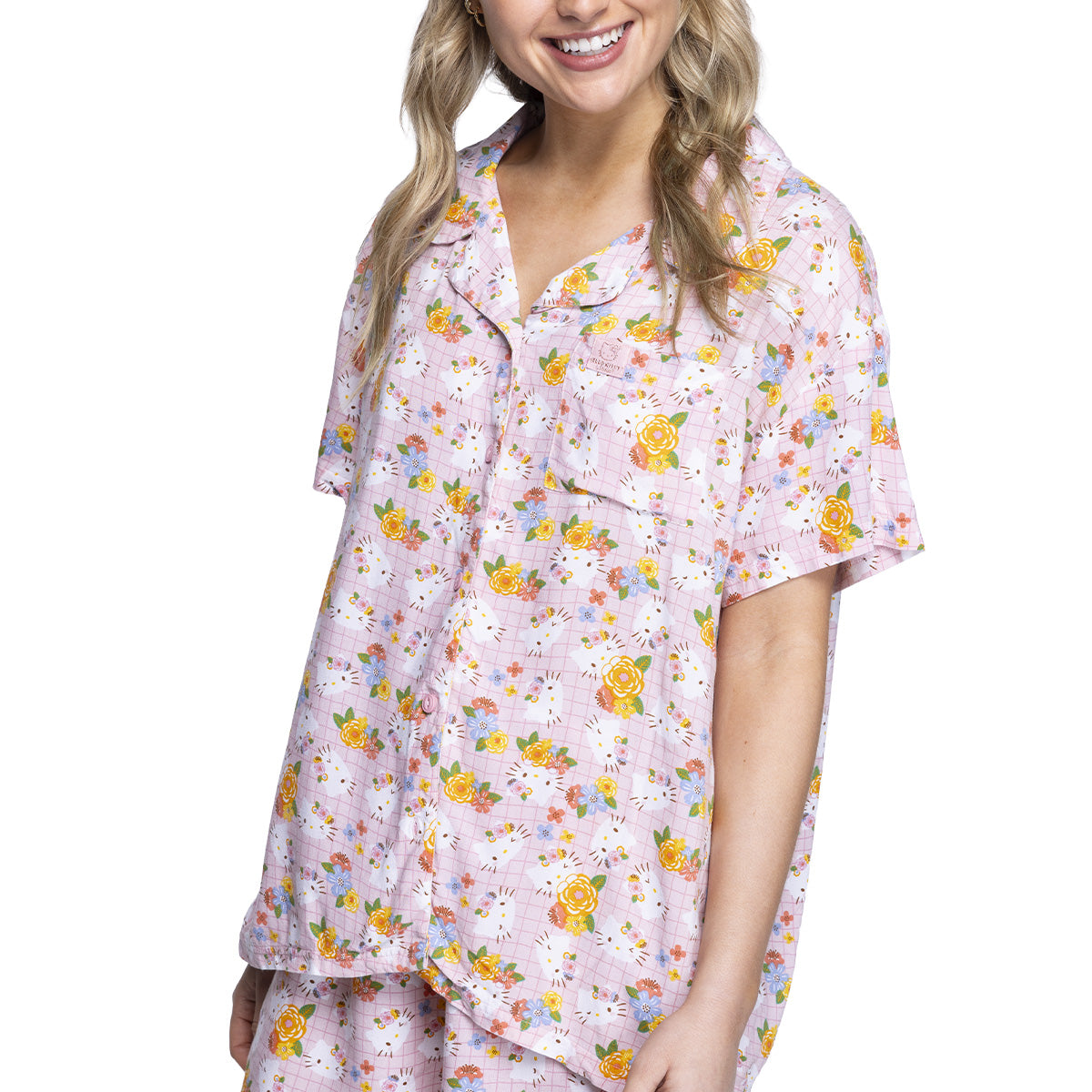 Pijama Verano Mujer Algodón Hello Kitty C5