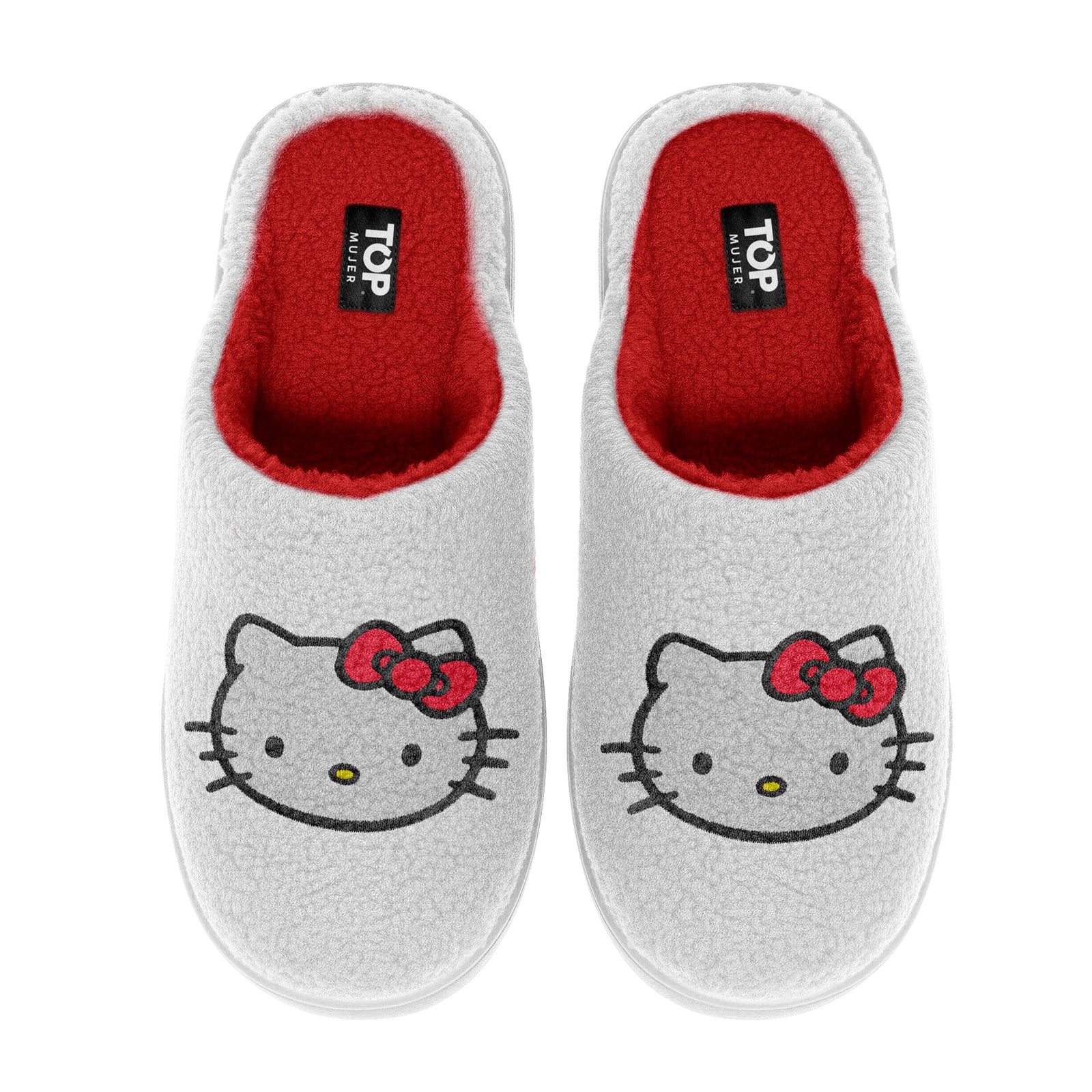 Pantufla de Sherpa Mujer Hello Kitty C1