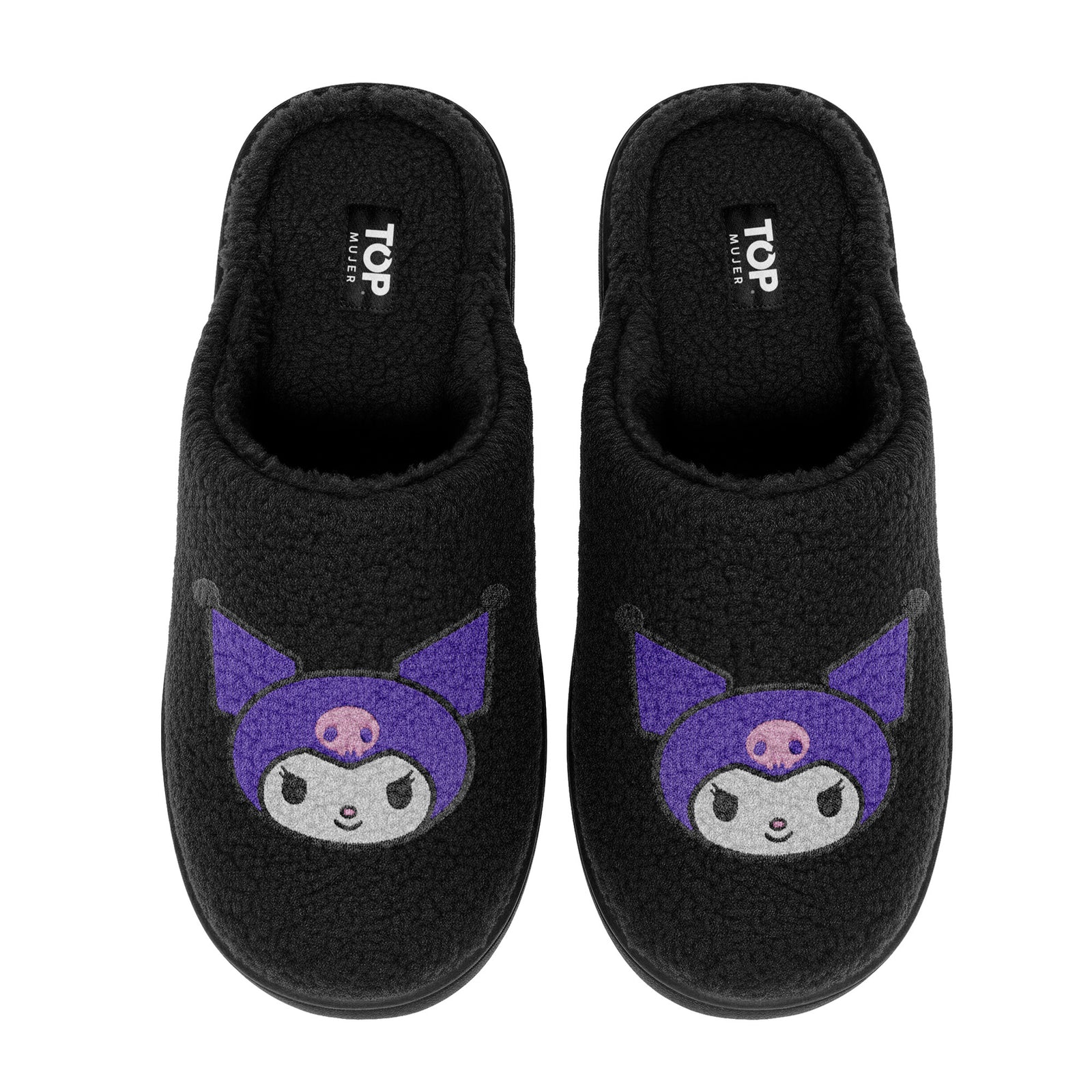 Pantufla de Sherpa Mujer Kuromi C2